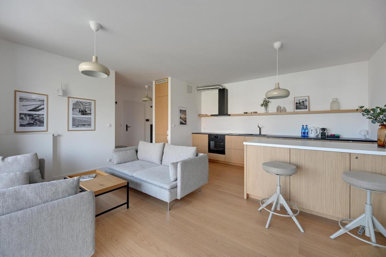 Tarasy Baltyku Seaside, Sauna, Gym & Free Parking By Downtown Apartments Gdaňsk Exteriér fotografie