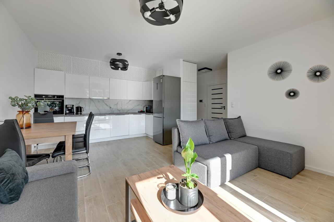 Tarasy Baltyku Seaside, Sauna, Gym & Free Parking By Downtown Apartments Gdaňsk Exteriér fotografie